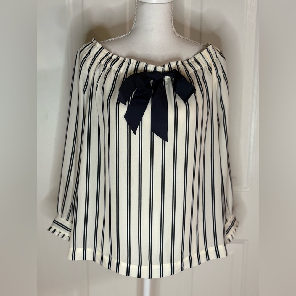 J. Crew off the shoulder blouse. NWT